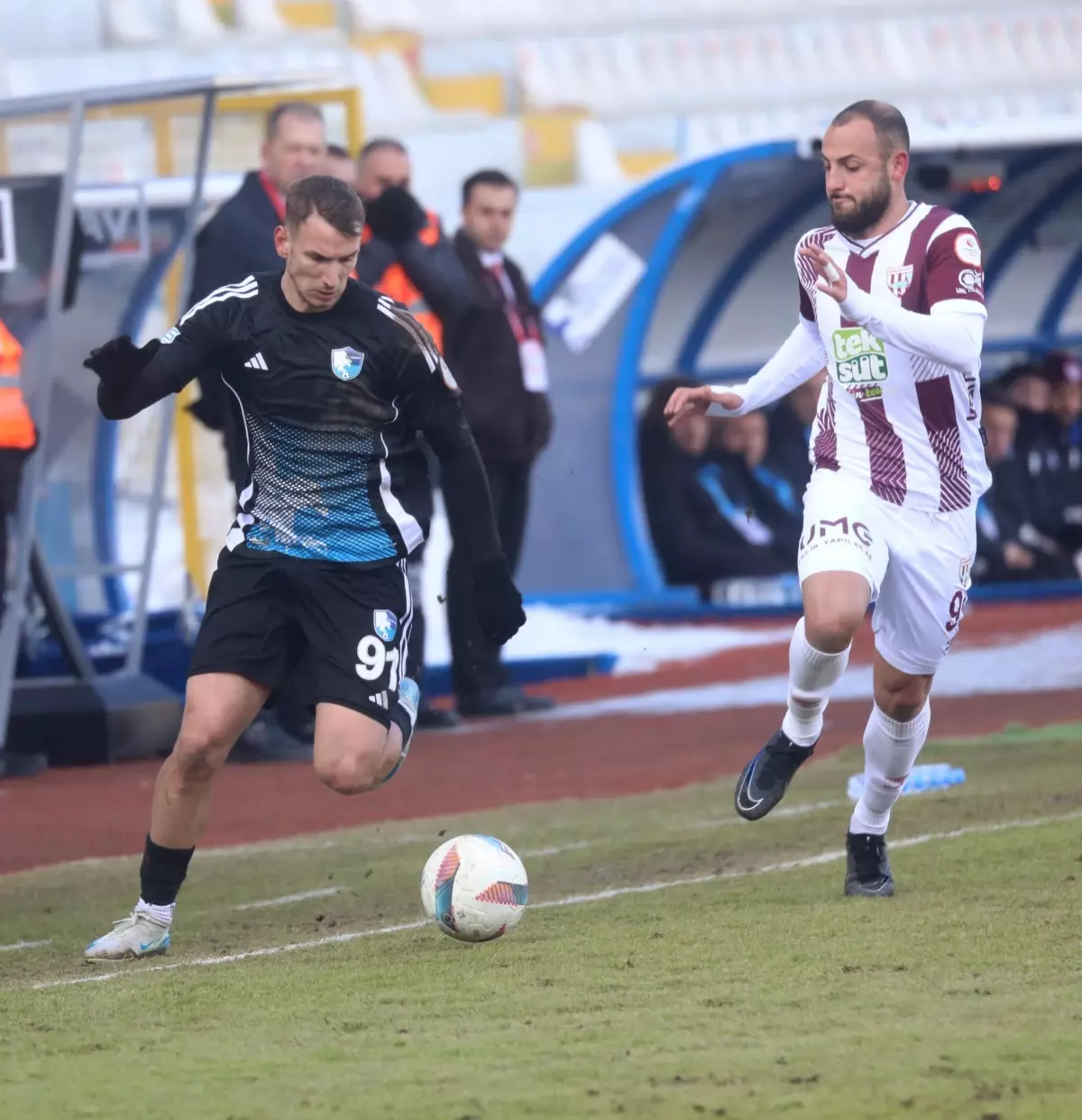 Erzurumspor FK, T.Bandırmaspor’u 2-0 Mağlup Etti